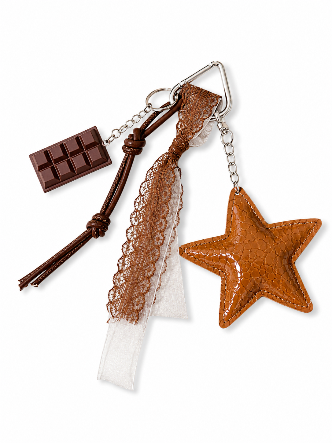 Star bow in brown