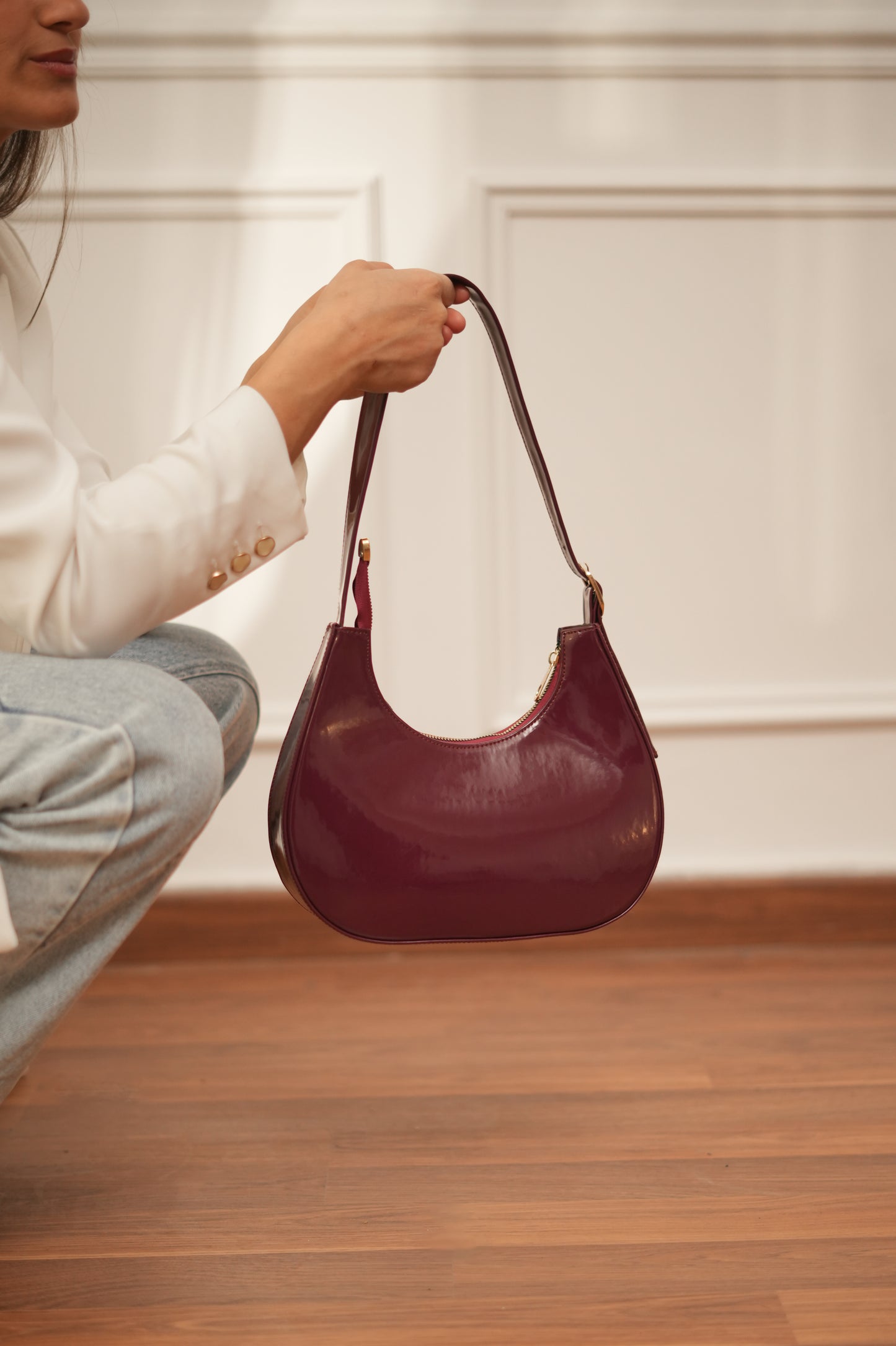 Nina Burgundy