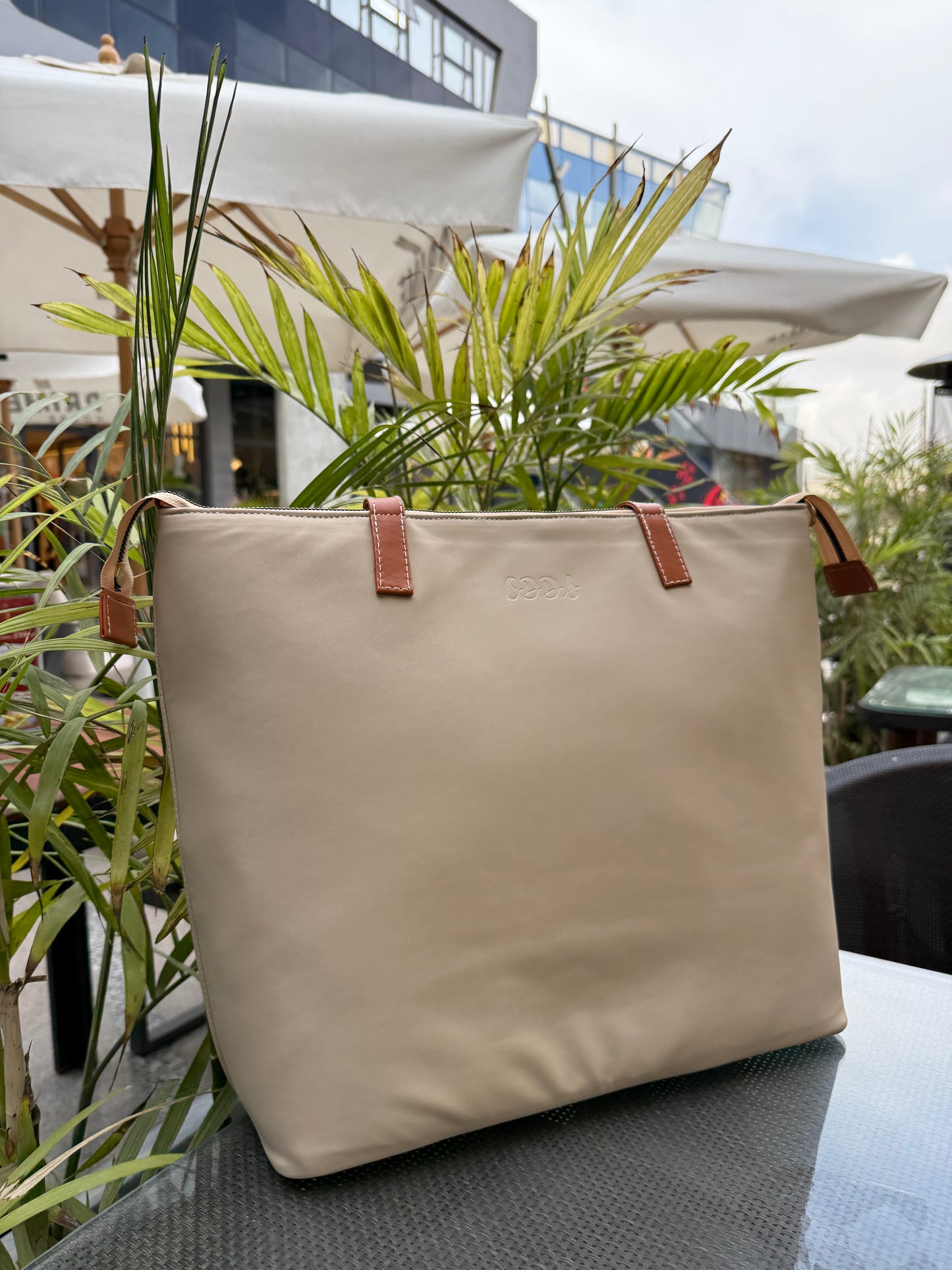 cleo tote bag