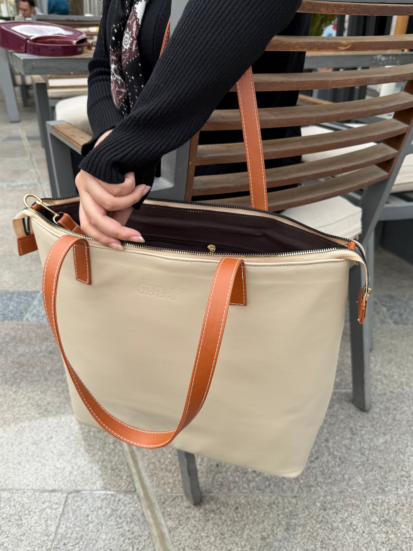 cleo tote bag