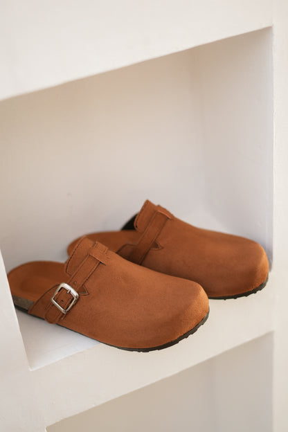 Winter clogs Camel