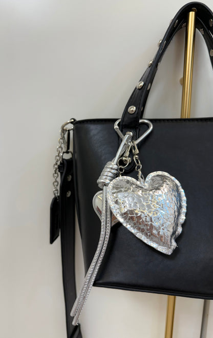 Heart in silver